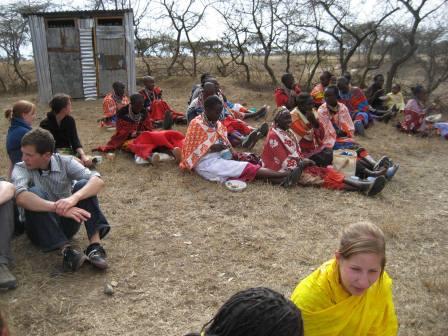 Im Massai-Dorf